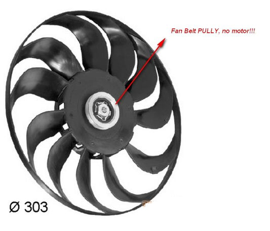 Radiator fan GOLF3