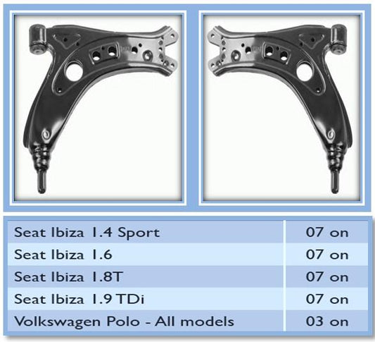 Control Arm Lower POLO 3