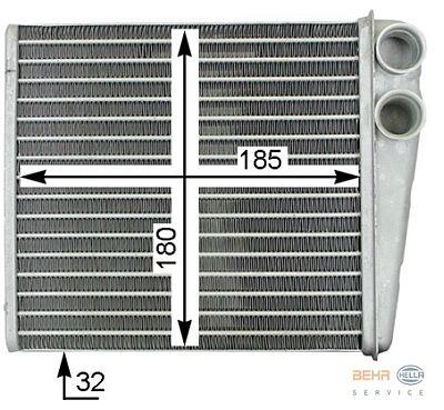 Radiator  heat exchanger GOLF5TDI