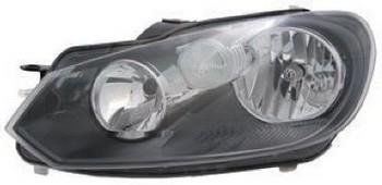 Headlamp left GOLF6