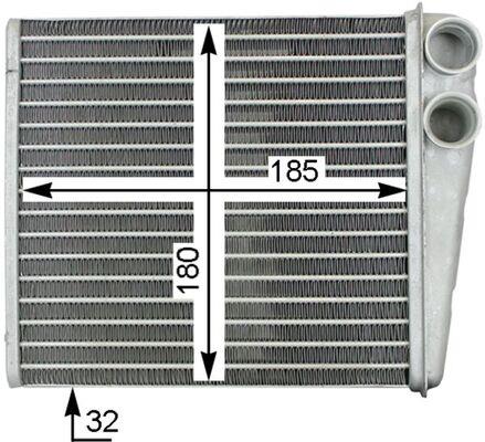 Radiator automatic  heat exchanger  GOLF5GTI